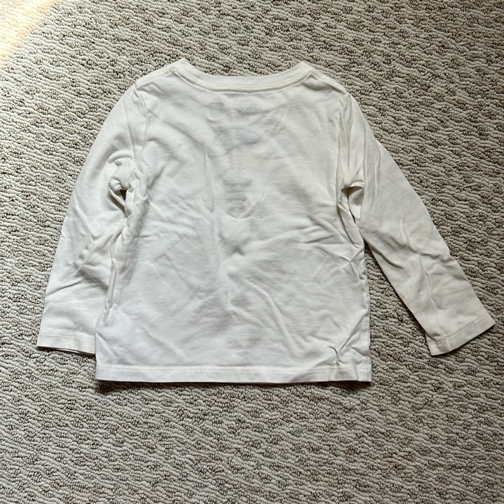 Ralph Lauren Kids Long Sleeve Top with Classic Polo Bear Design - Picture 3 of 3